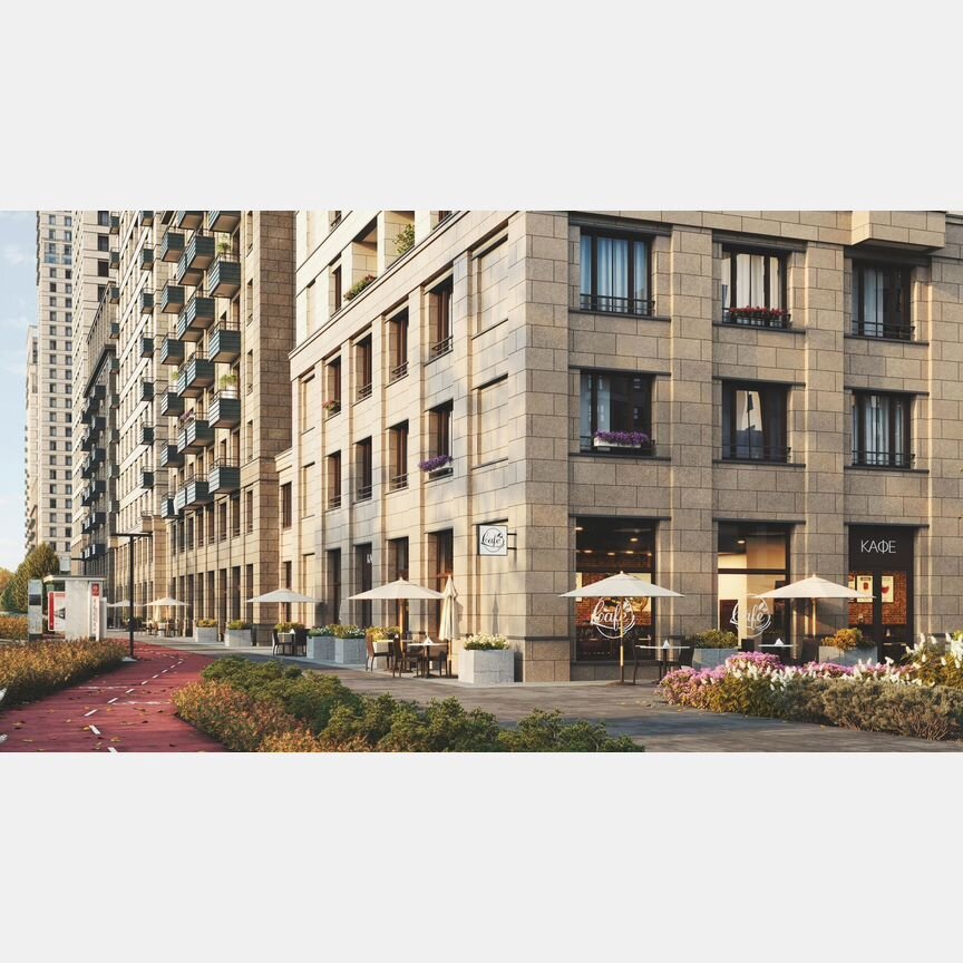 2-к. квартира, 84,7 м², 15/16 эт.