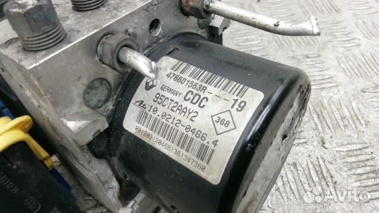 Блок ABS renault scenic 3 (7KR19KW01)