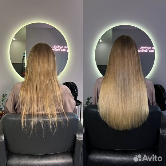 Наращивание волос без шапок и переходов