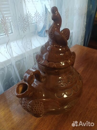 Чайник керамический СССР 3 л для кипятка