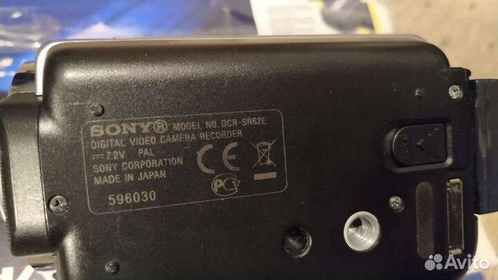 Видеокамера sony handycam dcr-sr62e