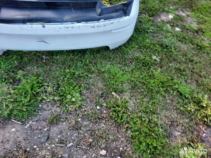 Бампер задний на skoda