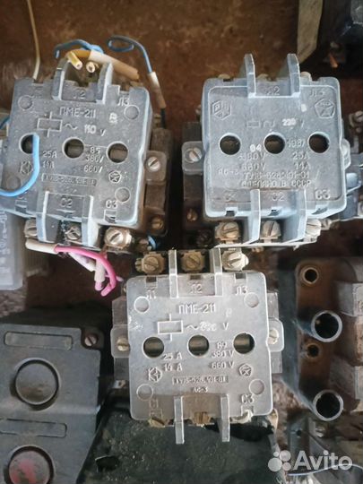 Электрика магнитный пускатель автоматы контакторы