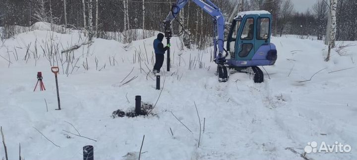 Винтовые сваи