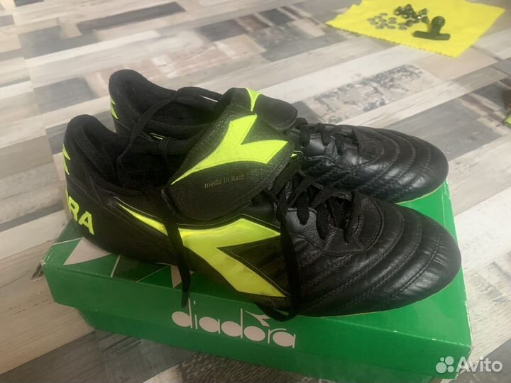 Бутсы Diadora (кожа кегуру)