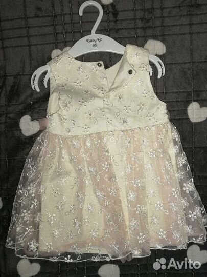 Платье для девочки 74-80