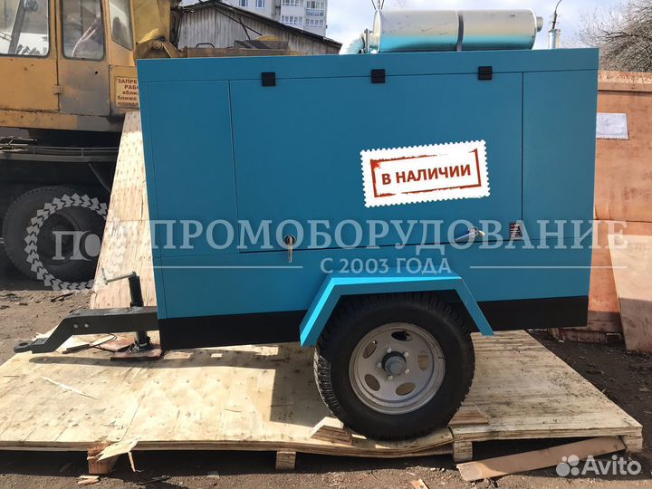 Винтовой компрессор 12 м3/мин на шасси