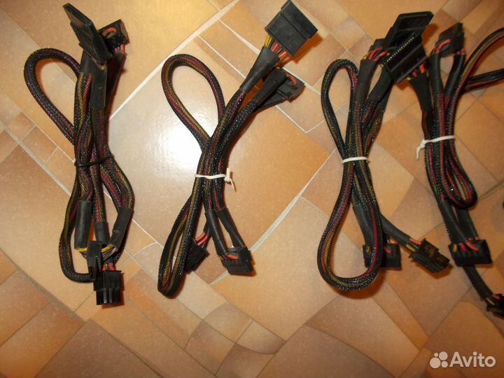Модульные провода от блоков питания Чифтек