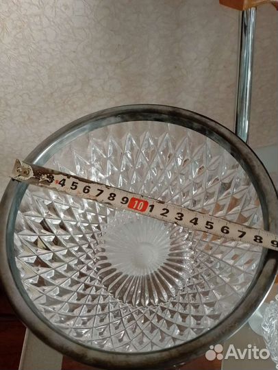 Хрустальные конфетницы СССР