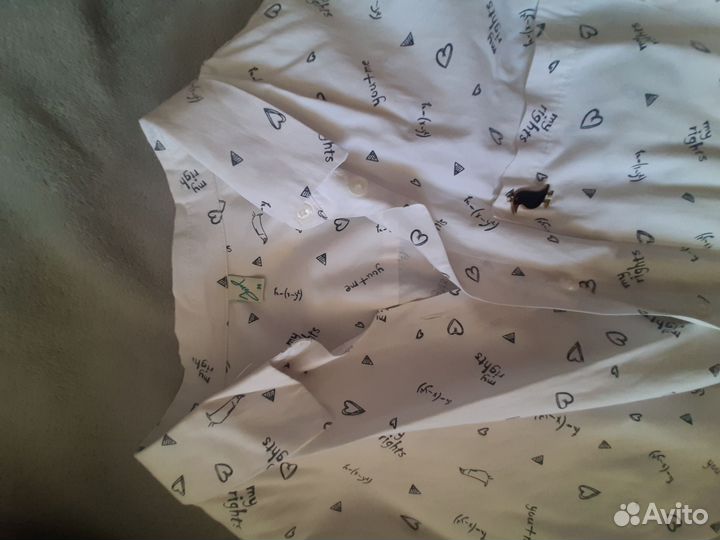 Рубашка школьная для девочки 164