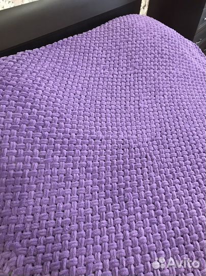 Новый плед ручной работы 180205 см