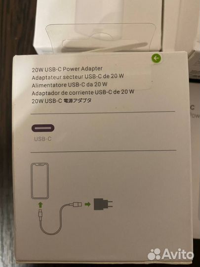 Зарядка на iPhone 20w