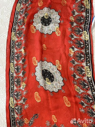 Шарф женский шелковый