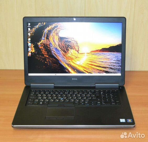 Dell precision 7710, 32gb озу, xeon