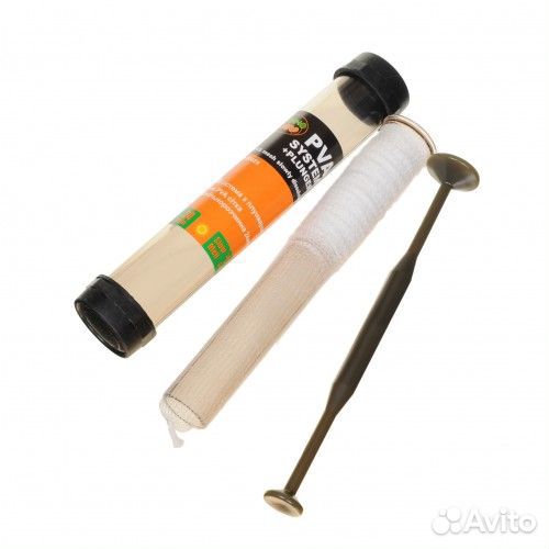 PVA система Технокарп с плунжером 5м PVA сетка 24м