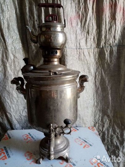 Самовар на дровах