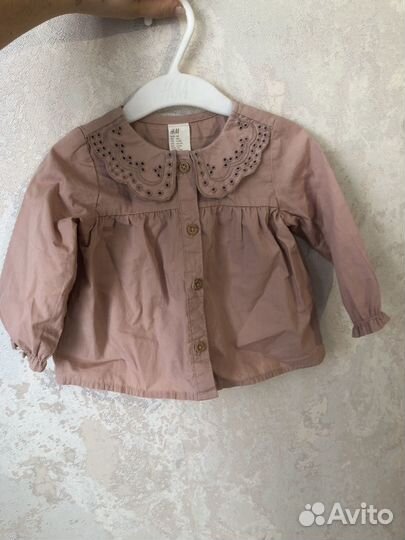 Блузка для девочки 68