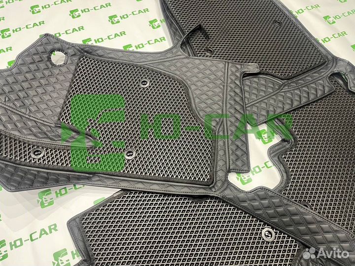 Новые 3d коврики из экокожи для Lexus Rx300 03-09г