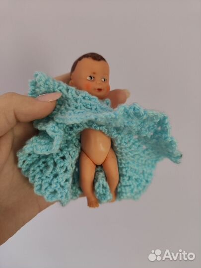 Кукла пупс времен СССР гдр