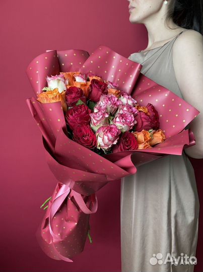 Живые цветы букеты