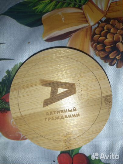 Деревянная Подставка для чашки под горячее