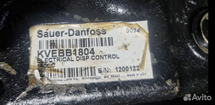 Аксиально-поршневой насос danfoss sauer model 9920