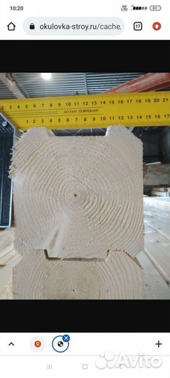 Профилированный брус 155х155 финский профиль