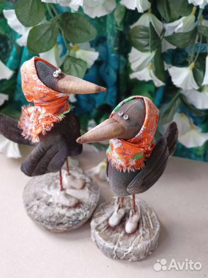 Интерьерные куклы Вороны