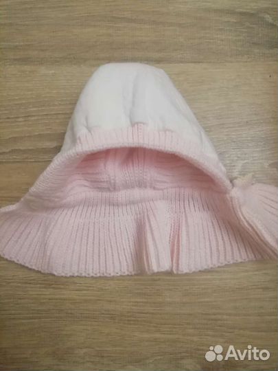 Шапка шлем новая для новоржденного