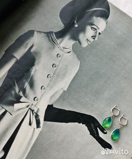 Серьги серебро