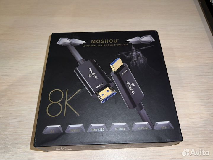 Премиум кабель hdmi 2.1 Moshou Peak