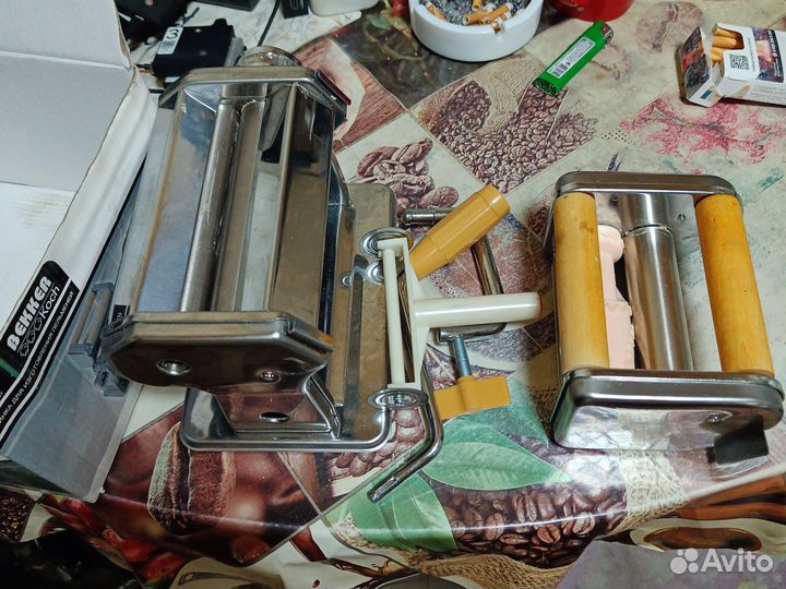 Лапшерезка 2шт ручная Peterhof + равиоли Bekker