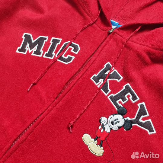 Disney винтажная флисовая кофта оригинал