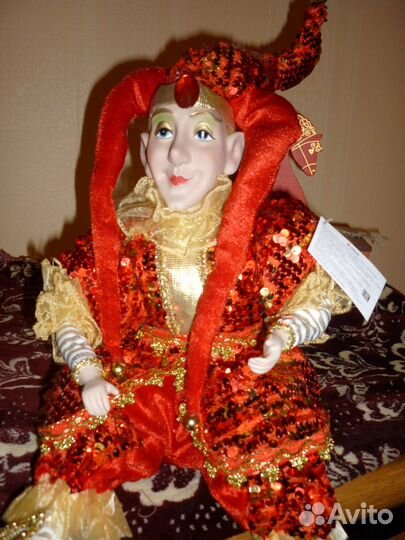 Механическая кукла ручной работы - Клоун