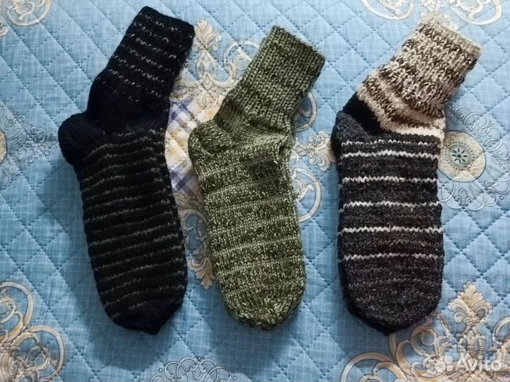 Новые мужские носки 41 и 43р шерсть