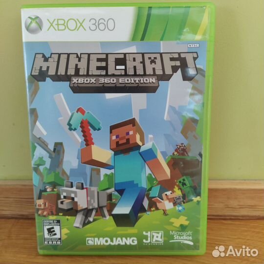 Диск Майнкрафт Xbox 360 лицензия