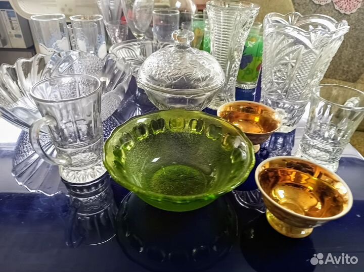 Посуда стекло-хрусталь
