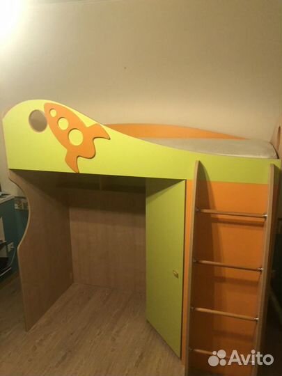 Кровать-чердак