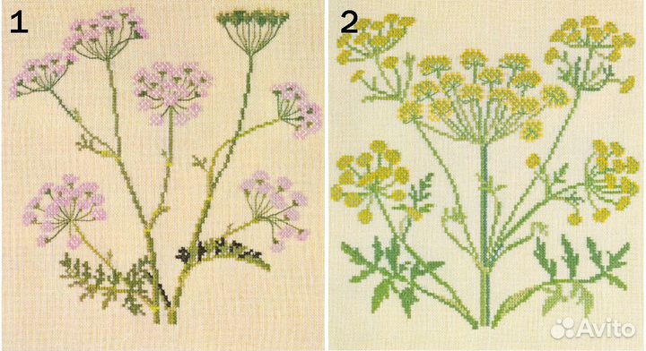 Чудесные схемы вышивки Герды Бенгтссон