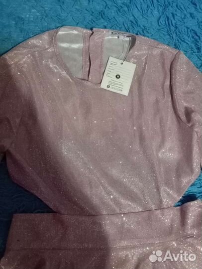 Платье с люрексом