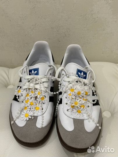 Adidas samba женские оригинал натуральная кожа