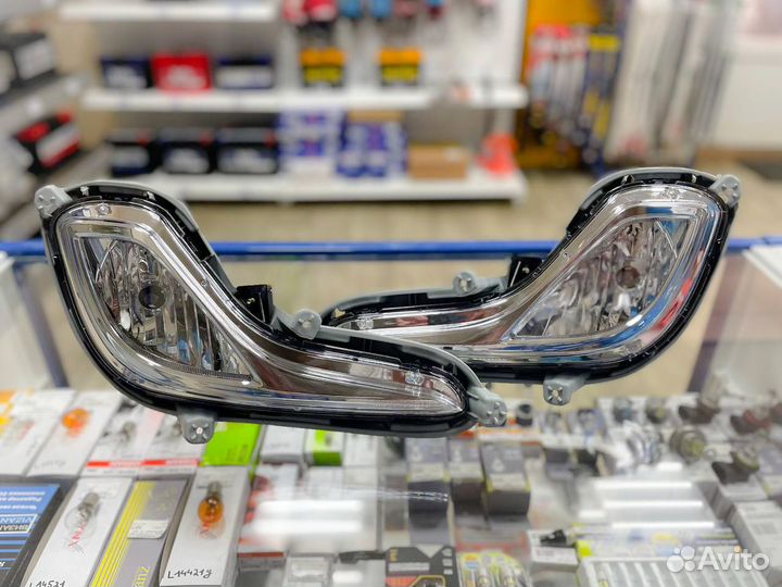 Фара противотуманная Hyundai Solaris 2010-2014