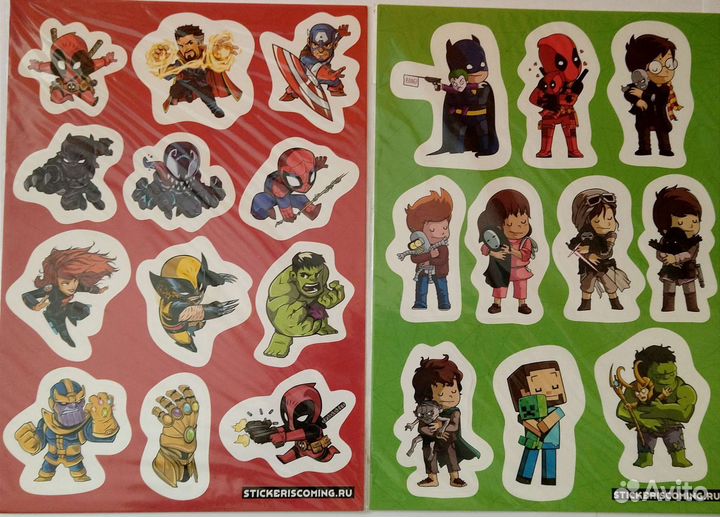 Наклейки стикеры