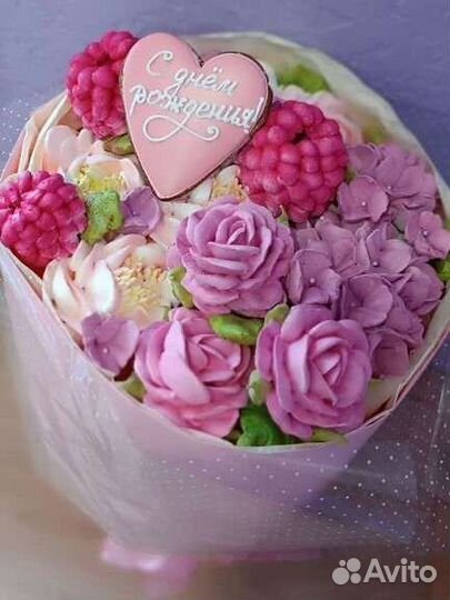 Зефирные цветы