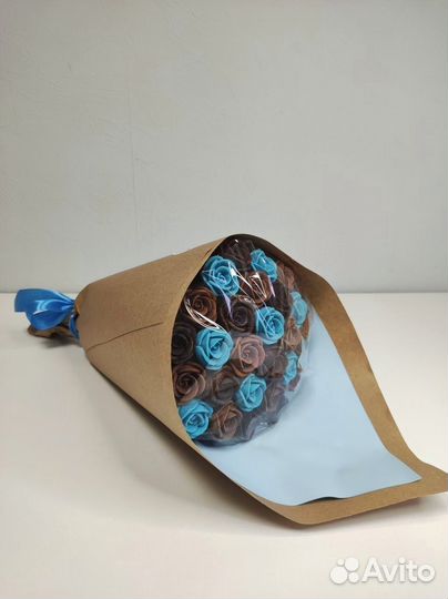 Букет - 29 Роз из Бельгийского Шоколада