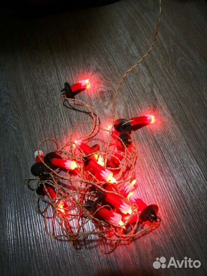 Елочная гирлянда СССР