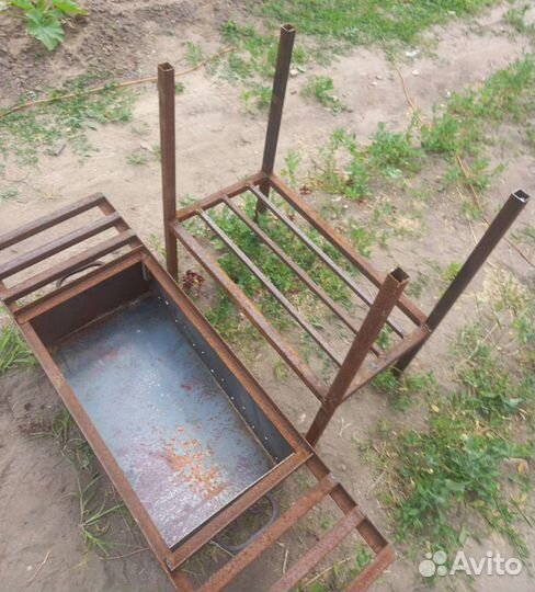 Мангал разборный. Новый. Ручная работа