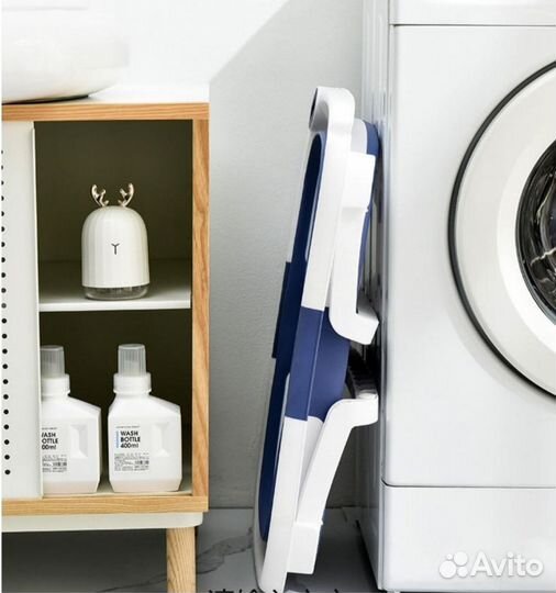 Детская ванночка складная с гамаком и термометром