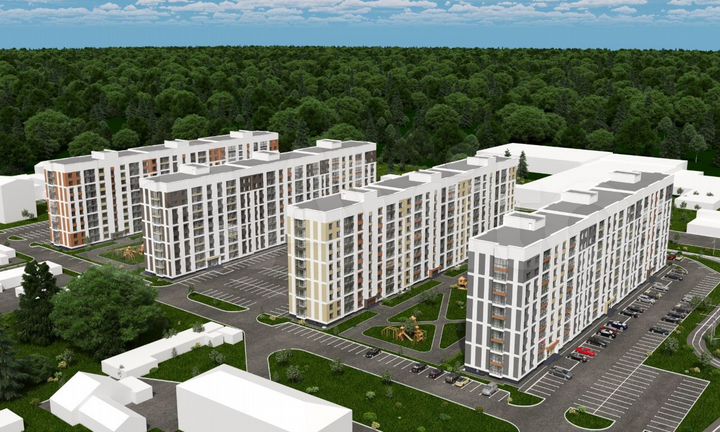 2-к. квартира, 44,7 м², 9/11 эт.