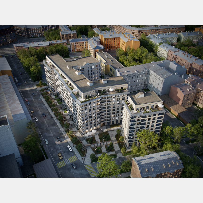 2-к. квартира, 74,7 м², 4/10 эт.